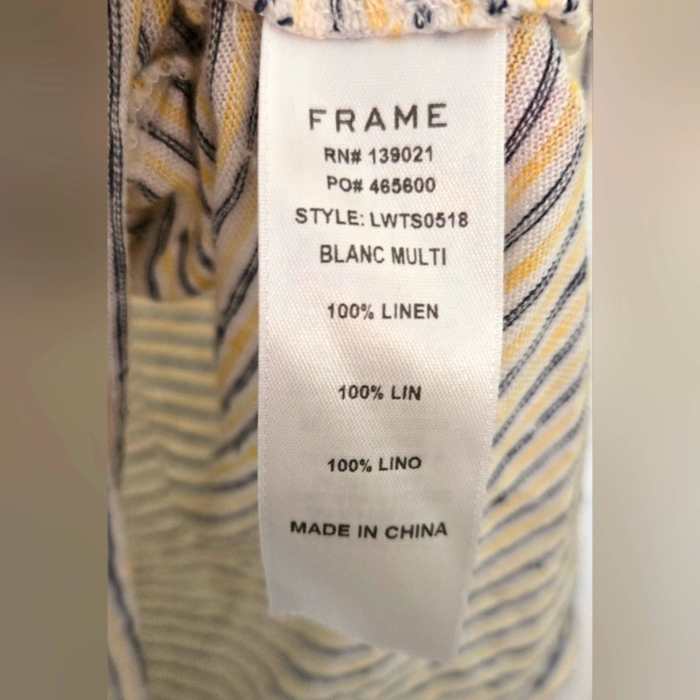 Frame Linen Tank Top - Picture 4 of 6